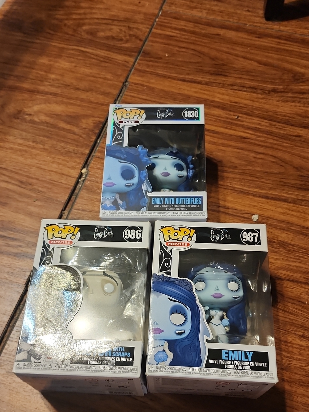 Funko Emily Trio Pop! Vinyl Figures - Blue